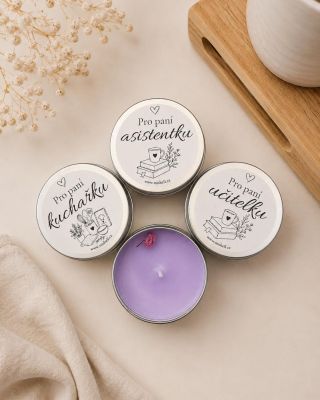 Žádný problém ❤️ Máme pro Vás malý, ale milý dárek, který potěší a krásně provoní domov🕯️ 🌸 Paní učitelka, asistentka nebo...