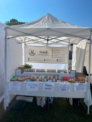 Mint market v Českém Krumlově, jsme v Pivovarské zahradě a budeme se na Vás těšit dnes i zítra po celý den.☀️ #mishell...