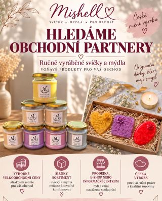 ✨ HLEDÁME NOVÉ OBCHODNÍ PARTNERY ✨ Máte kamennou prodejnu, e-shop, informační centrum nebo jiné místo, kam by se hodily...