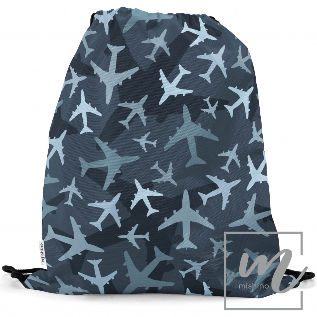 450135 vak na záda vzor 745059 letadla mock up