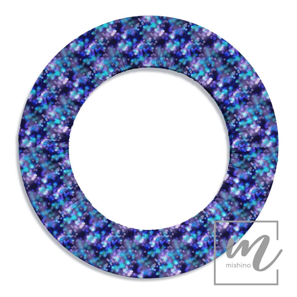 411003 obal kruha modrý třpyt