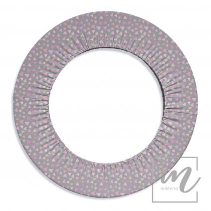 Obal na gymnastickou obruč Pink triangle cascade