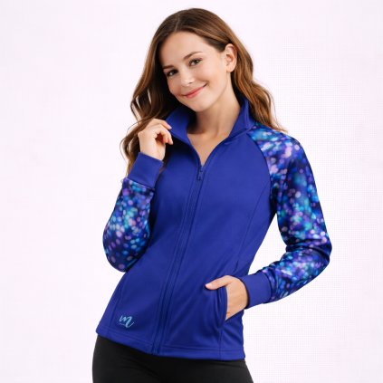 903016 dětská mikina LISA vzor 701145 Noční jiskra 6