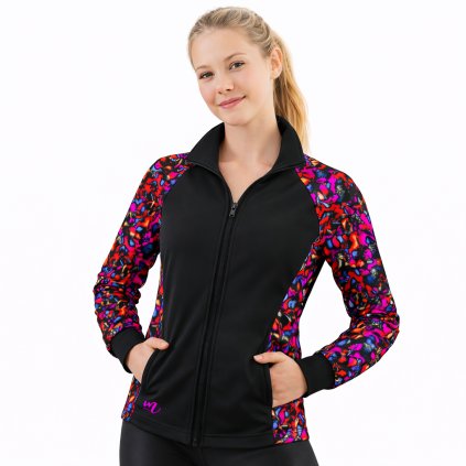 903002 dámská mikina LISA vzor 701150 Barevná energie PD bila 2