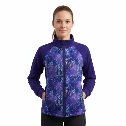 903006 dámská mikina LISA PD Magický les bila (6)