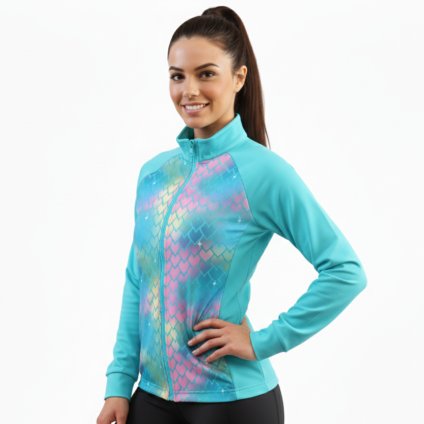 903013 dámská mikina LISA vzor 709047 Mořská perla (4)