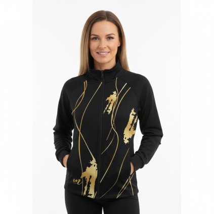 903027 dámská mikina LISA vzor 780064 Zlatý dotek (1)