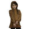 915013 dětská bunda MISHINO hnědý leopard 764202 slečna