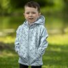 922021 softshellová dětská bunda Mishino véčka na šedé 713036 mladší pozadí
