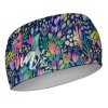 Čelenka Mishino dětská Duhová zahrada modrá