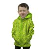 922009 122 softshellová dětská bunda Mishino Merkur neon zelená 745001 mladší