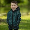 922023 softshellová dětská bunda Mishino vzor 731157 maskáč camouflage pixel zelený mladší pozadí