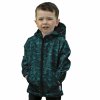 922023 softshellová dětská bunda Mishino vzor 731157 maskáč camouflage pixel zelený mladší