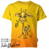775212 3 tričko dětské žirafa zluta mishino
