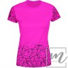 913036 dámské funkční tričko Mishino 720014 3 neona na růžové PŘEDNÍ mockup