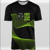 950080 funkční tričko UEC CUP 2024 Benátky černé aneon zelené linky