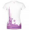 913001 2 dámské funkční tričko Mishino futuristické fialovo bílé ZD2