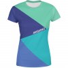 913012 1 dámské funkční tričko Mishino čtyři klíny modrozelená PD2