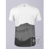 904006 4 pánské funkční tričko Mishino Mountain II vysoký černobílý ZD