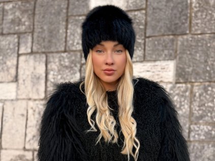 Noir Mink Hat