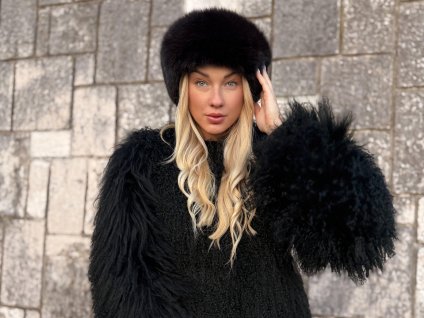 Fur Duo Collar Mokka