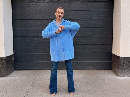 Alpaca Soft Coat – Sky Blue