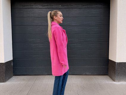 Alpaca Soft Coat – Barbie Pink
