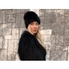 Noir Mink Hat