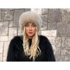 Fur Duo Collar beige