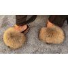 Odette kožušinové šľapky