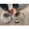 Lia kožušinové šľapky