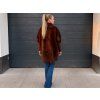 Alpaca Premium Coat – Chocolate Brown