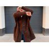 Alpaca Premium Coat – Chocolate Brown
