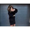 AURORA Fur Coat – Black Raccoon Luxury
