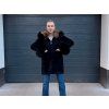 AURORA Fur Coat – Black Raccoon Luxury