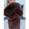 SOFIA Coat – Chocolate Fox Elegance