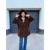 SOFIA Coat – Chocolate Fox Elegance
