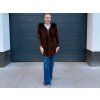 SOFIA Coat – Chocolate Fox Elegance