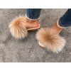 LUNA Beige Fox Slippers