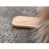 LUNA Beige Fox Slippers