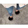 BLACK ICON Fox Slippers