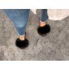 BLACK ICON Fox Slippers