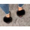 BLACK ICON Fox Slippers