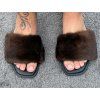 MOCHA ÉLITE Mink Slides – Limited Edition