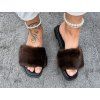 MOCHA ÉLITE Mink Slides – Limited Edition