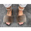 TAUPE ROYAL Mink Slides – Limited Edition