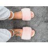 BLUSH ÉTOILE Mink Slides – Limited Edition