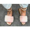 BLUSH ÉTOILE Mink Slides – Limited Edition