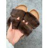 SAHARA ÉLITE Fur Sandals – Limited Edition