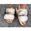 ARCTIC FOX Fur Sandals – Luxury Edition